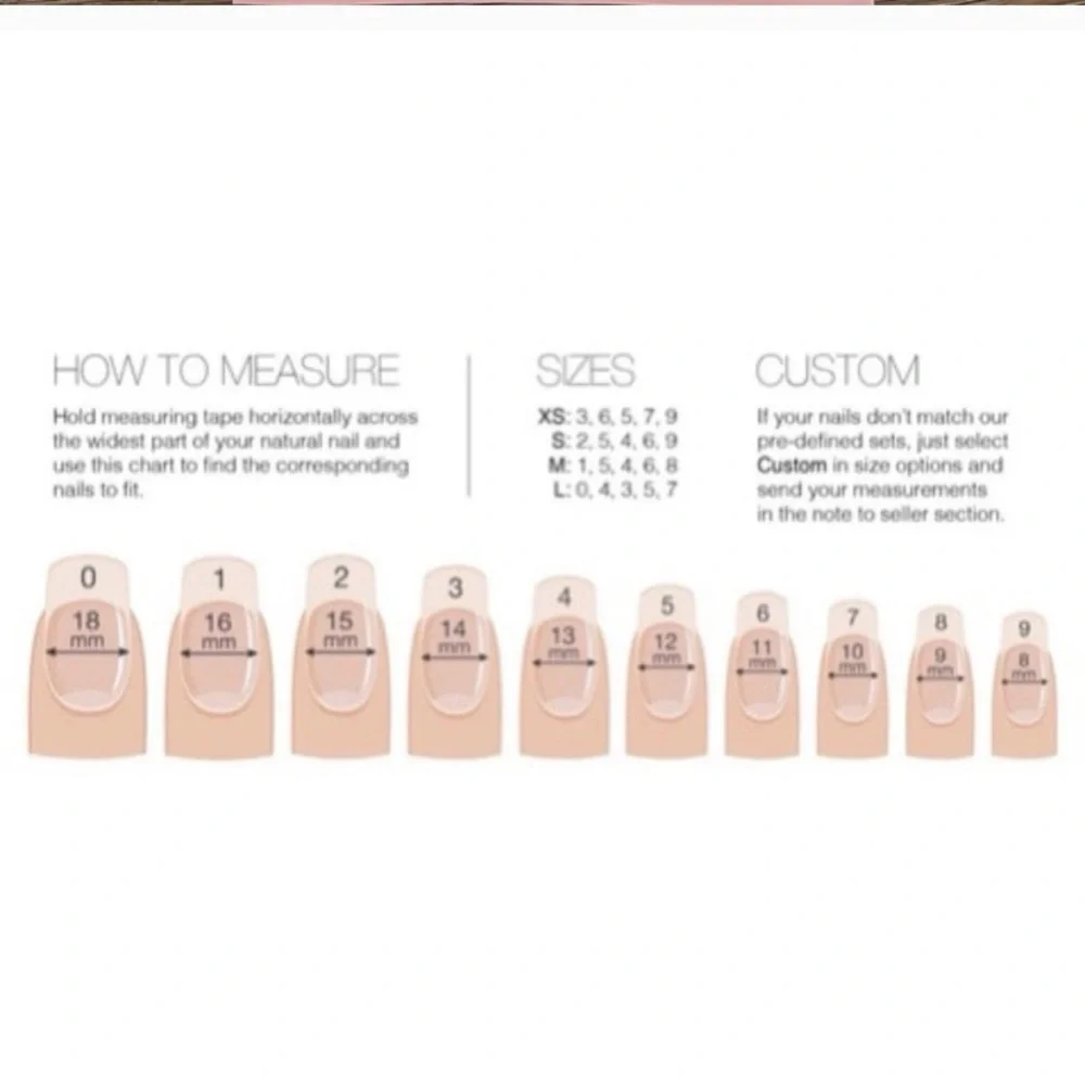 Press On Nails 24 pcs - Picture 5 of 6